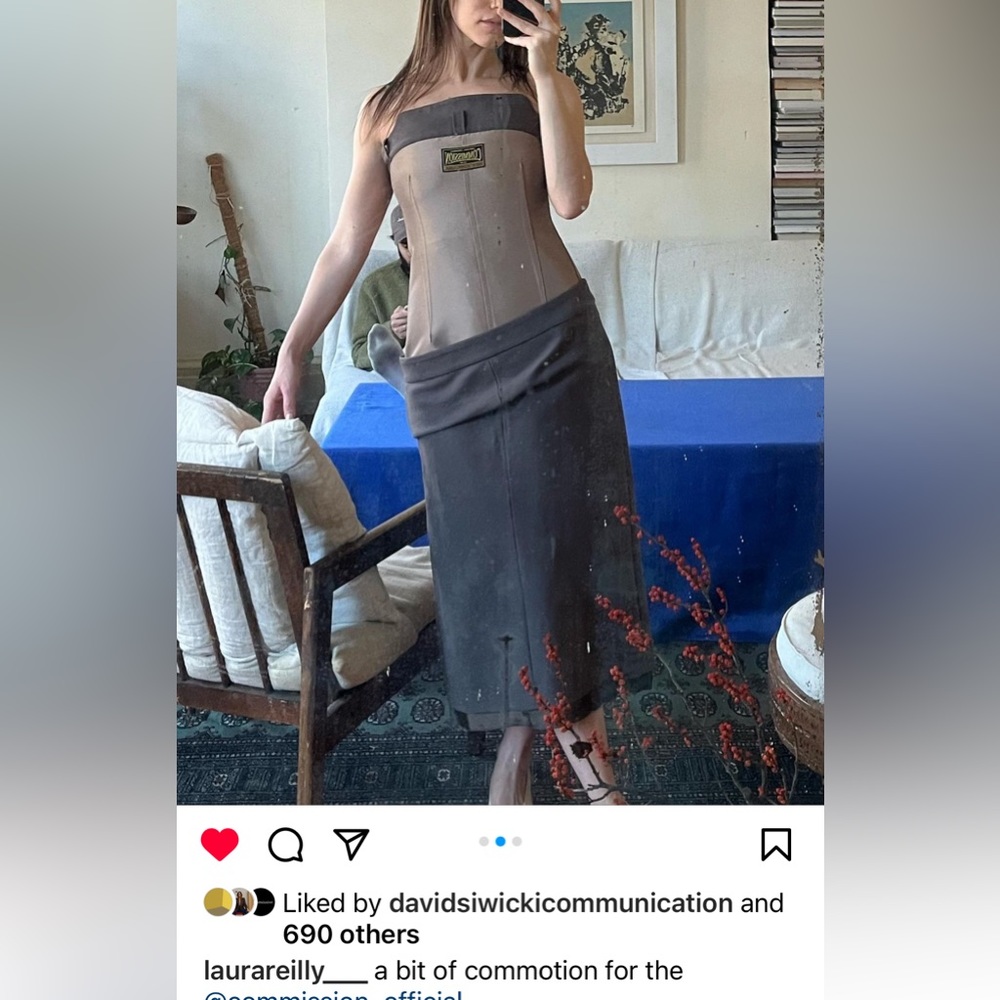 Commission NYC Corset Dress